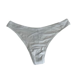 Victoria's Secret White Thong Panties Minimal Design